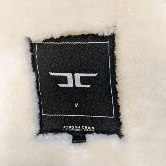 Jordan Craig Shearling Jacket- Size M - Picture 8 of 8
